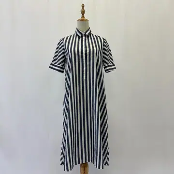 MACKINTOSH 스트라이프 반팔 셔츠 원피스