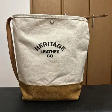 헤리티지 가죽 숄더 백
