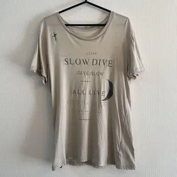 SLOW DIVE 루즈핏 셔츠 베이지
