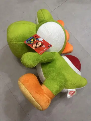 앉은 요시 봉제 인형 약 30cm 택 포함 새상품