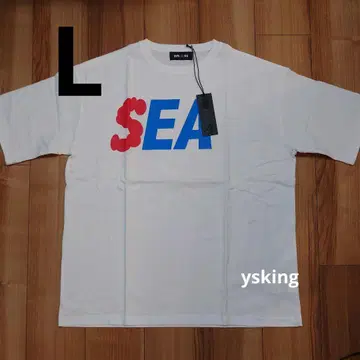 [ L ] WIND AND SEA 윈드앤씨 남성용 반팔 T셔츠
