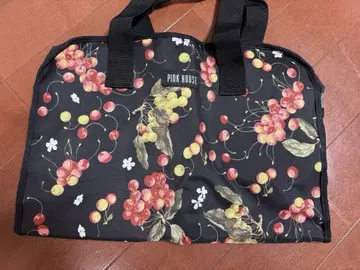 미사용 새상품 핑크하우스 체리 보스턴 백 대