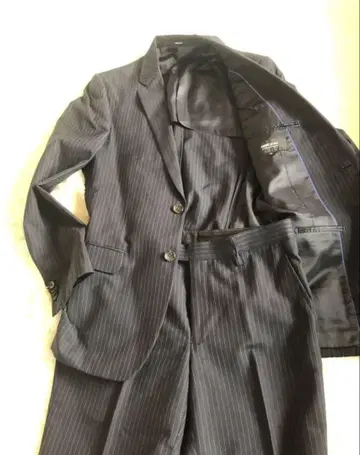 [ 새상품급 ] COMME CA ISM 수트 셋업 size M 네이비