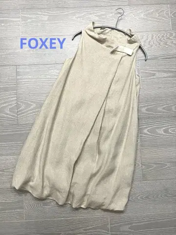[ FOXEY ] 폭시 린넨 원피스