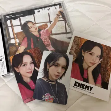 TWICE ENEMY 일본 6th 앨범 포토 카드 포함 미나 버전