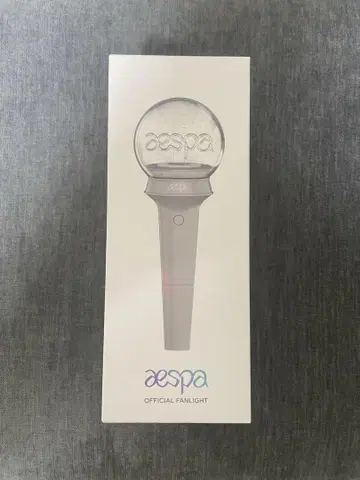 [ 새상품 ] aespa 공식 응원봉 트레이딩 카드 포함