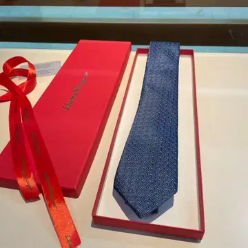 Salvatore Ferragamo 페라가모 넥타이 남성용 블루
