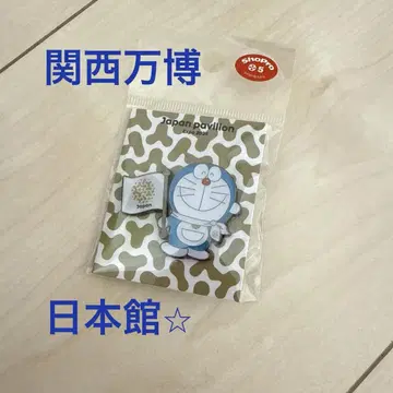 미개봉 새상품 오사카 간사이 만박 일본관 x 도라에몽 콜라보 핀 배지