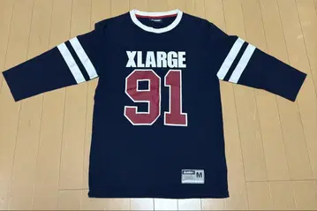 X-LARGE 래글런 T셔츠 라거 셔츠