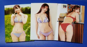 쿠로사키 나나코 L판 사진 사이즈 3장