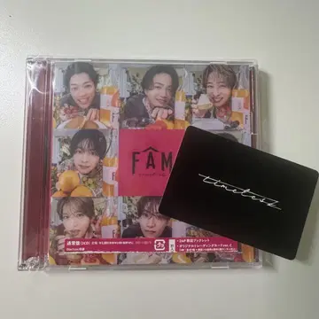 timelesz FAM 일반ver 미사용 플레이리스트 카드 포함 앨범