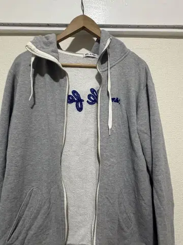 밀크페도 그레이 후드티