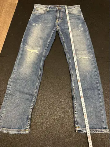 NUDIE JEANS (누디 진스) THIN FINN 데미지 데님