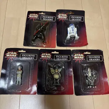 STAR WARS EPISODE I 피규어 지우개 세트