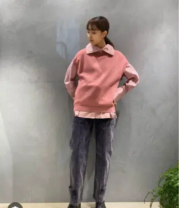 caban 코튼 하이넥 셔츠