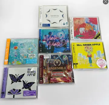 Mrs. GREEN APPLE 최초 한정 CD DVD 세트 7매
