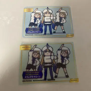 fate fgo A.B-T.C 네모 & 네모 마린 클리어 카드 세트