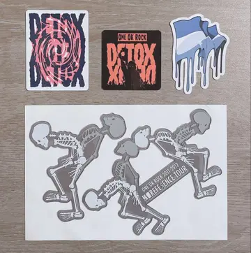 ONE OK ROCK 원오크 DETOX 잔향 리퍼런스 스티커