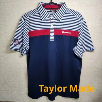 컨디션 최상 Taylor Made 테일러메이드 골프 피케 셔츠 남성용 L