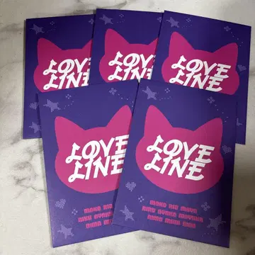 NiziU LOVELINE 랜티큘러 미개봉 5팩 세트