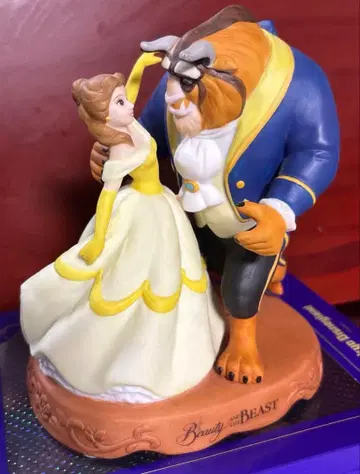 미녀와 야수 오르골 피규어 오브제