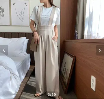 BLATE 릴랙스 드레이프감 살로펫 에크루 베이지