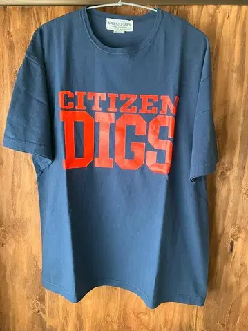 미사용 사사프라스 시티즌 디그즈 T 1/2 size:XL Navy