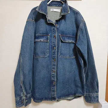 새상품 ZARA 자라 데님 자켓 G