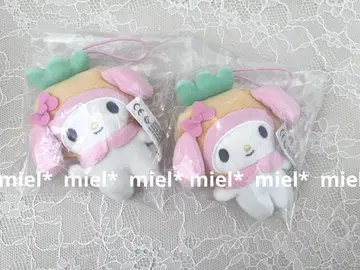 마이멜로디 시크릿 마스코트 나의 데코 백 당근