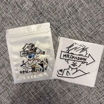 [ Mr.Children ] 미스터 칠드런 플레크 씰 & 커팅 씰 세트