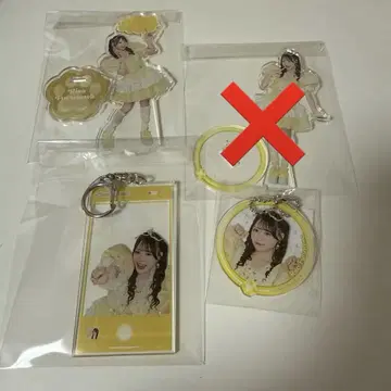 CUTIESTREET 후루사와 리사 아크릴 스탠드 아크릴 키링 세트