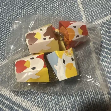 카라아게쿤 가챠가챠 4종 컴플리트