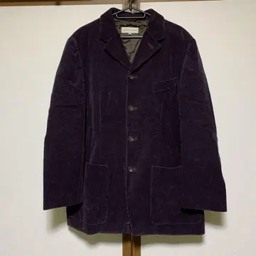 DRIES VAN NOTEN 코듀로이 자켓 퍼플