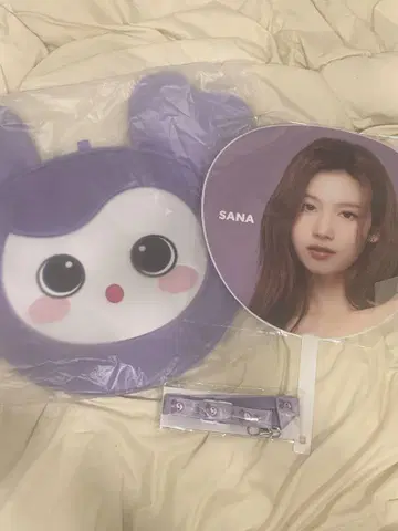 사나 부채 부채 커버 스트랩