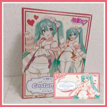 [ 미개봉 새상품 ] 하츠네 미쿠 Costumes 룸웨어ver. 피규어
