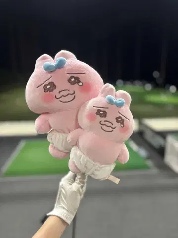 빤쮸토끼 페어웨이 우드 아이언 커버 골프 헤드커버