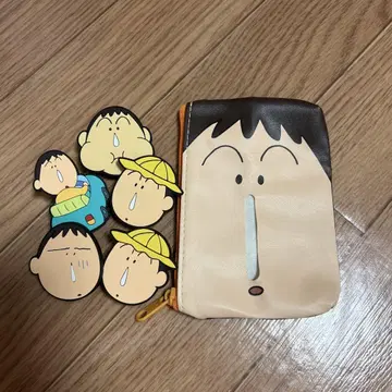 짱구는 못말려(크레용 신짱) 가챠가챠 티슈 케이스와 클립 세트