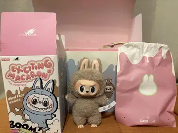 [ 정품 ] 러브브 마카롱 봉제 인형 토피 브라운