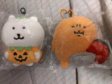 호박색 나가노의 곰, 체인소 두더지 고로케 키체인 마스코트 2종