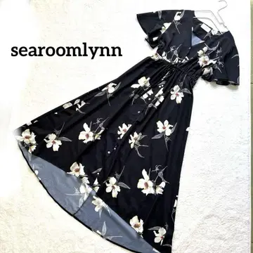 searoomlynn 시루무린 꽃무늬 셔츠 롱 원피스 M