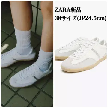 완판템 ZARA 스니커즈 38 사이즈(JP24.5cm) 택 포함 새상품
