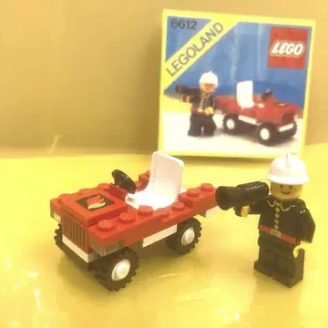 LEGO 6612 소방대장 자동차 1986년