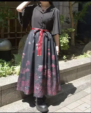 axesfemme 피안 꽃무늬 원피스