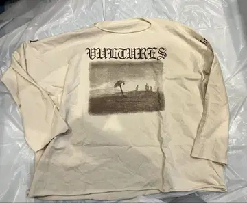 yeezy VULTURES 긴팔 티셔츠 사이즈 2