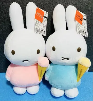 미피 with 봉제 인형 아이스크림 2종 세트