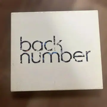 back number 러브 스토리 초회 한정판 A