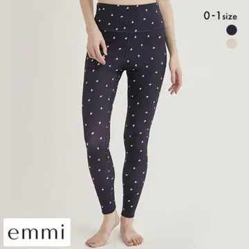 [ 새상품 ] emmi FILA 콜라보 레깅스 네이비0