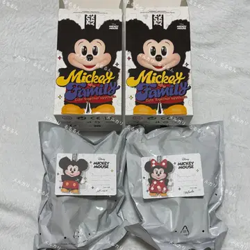 Mickey Family 봉제 인형 키체인 미키 미니