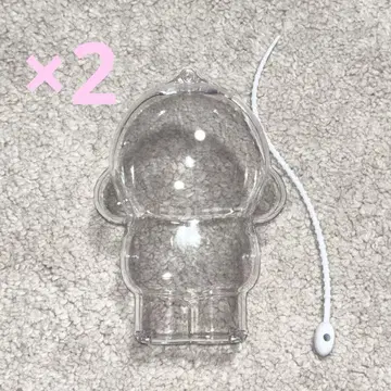 skullpanda 스컬팬더 클리어 케이스 보호 케이스 2개