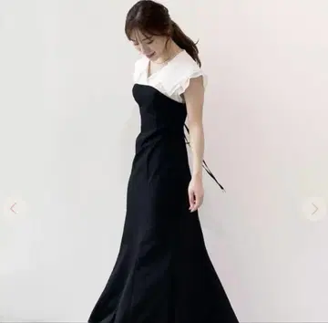 코코딜 COCO DEAL 세일러 카라 도킹 머메이드 원피스